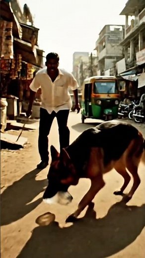 German Shepherd K9 Saves a Thirsty Old Man in Texas | Hero Dog Brings Water Bottle from Local Shop