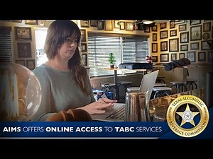 AIMS offers online access to TABC services