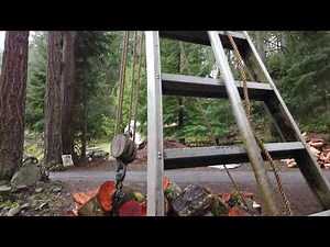 Orchard Ladder Gin Pole