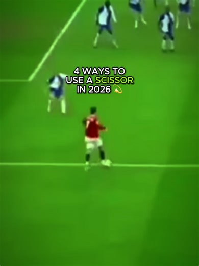 How To Use A Scissor 💫 This move can be used in so many different ways. It can be used to send the defender in the wrong direction, it can be used to freeze the defender, to move a defender out of a passing lane, to keep them in a passing lane. How you use the tool is up to you. Here are four ways to escape it Follow @southsidefooty for more football education