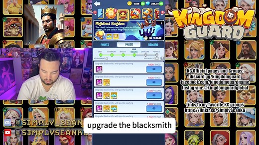 [🎯𝐕𝐢𝐝𝐞𝐨 𝐆𝐮𝐢𝐝𝐞] 𝐖𝐡𝐚𝐭 𝐭𝐨 𝐃𝐨 𝐃𝐚𝐢𝐥𝐲 𝐢𝐧 𝐊𝐢𝐧𝐠𝐝𝐨𝐦 𝐆𝐮𝐚𝐫𝐝? Check out Lord Sean's first video! He shows you how to do daily tasks and shares some tips. If you find it helpful, please like and comment to support him. He'll make more videos on battles, events, and other content! 📍00:23 ~ 12:37 Daily Quests 📍12:43 ~ 12:50 VIP Rewards 📍12:55 ~ 13:20 Titan Rallies 📍13:24 ~ 15:20 Alliance Page 📍15:20 ~ 16:00 Dimensional Tunnel 📍16:04 ~ 16:55 Recruitment 📍16:57 ~ 17:2