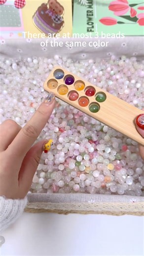 10mm color-changing beads can be used to make bracelets and keychains.#beads #charm #diybracelet