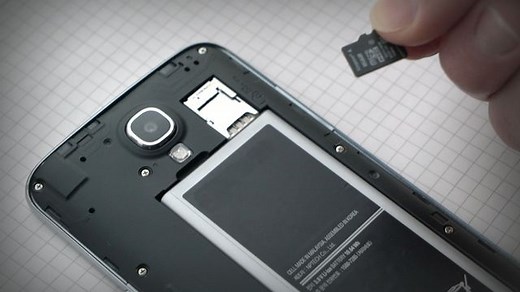 Speicherkarte wechseln beim Android-Smartphone