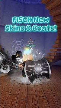 FISCH Skins & Boats! 🎣 #fisch #roblox