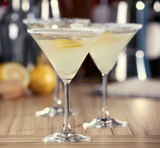 Low Calorie Lemon Drop Martini - Lose Weight By Eating