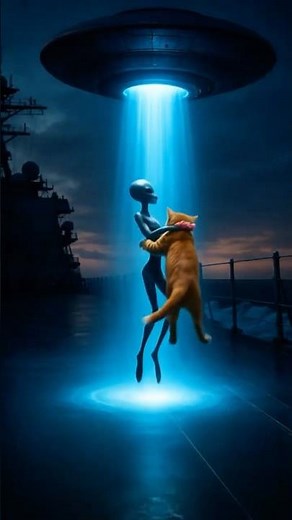 Alien Experiment on Cats?! 😱The Shocking Transformation Begins!宇宙人に改造された猫？！衝撃の変身計画が始まる！ #alien #cat