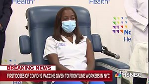 213K views · 4.2K reactions | BREAKING: Critical care nurse in New York is among first in US to receive a coronavirus vaccine. | NBC News | Facebook