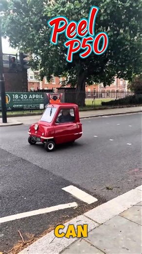 The Rolling Suitcase: How the Peel P50 Became the World’s Loveliest Parking Nightmare