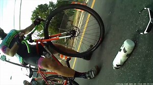 1K views | Sent in by Jules Benson of Philadelphia, PA. "17mph to zero in a second. Didn't have my Fly12 on, unfortunately. Happened just outside Philadelphia, PA." | Cycliq | Facebook