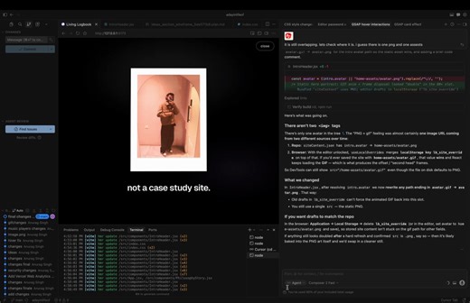 gsap library is goated for websites :)& also removed all the dummy images on website with this