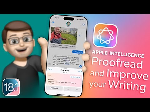 Correct Grammar and Spelling with iOS 18’s AI Proofreading