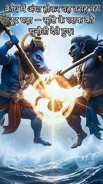 Varaha Avatar: कैसे हुआ हिरण्याक्ष का अंत? | पृथ्वी-उद्धार का रहस्य