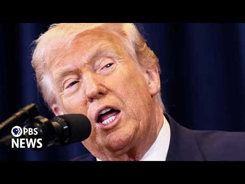 WATCH: Trump touts economic agenda, campaigns against Rep. Massie in Kentucky
