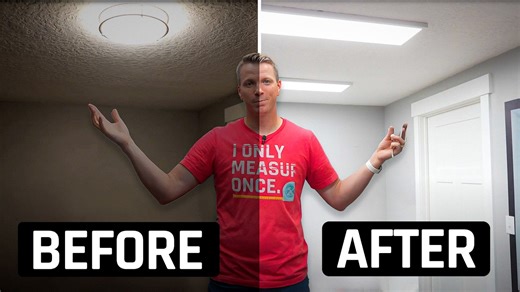 Easily add new lights to a finished room!