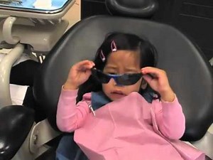 Maya's first dentist appointment October, 2010