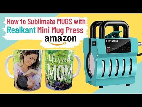 The cutest Mini Mug Press Machine {Unboxing, Review and Tutorial} How to Sublimate Mugs