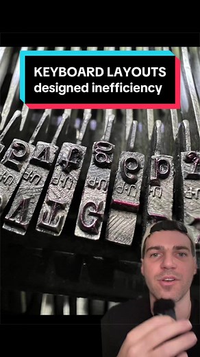 QWERTY Keyboard: Designed for Inefficiency?