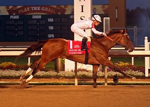 Overture Plays the Field in Indiana Oaks