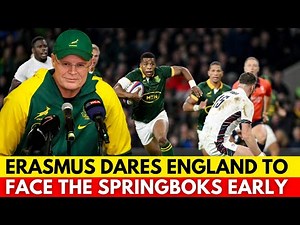 🚨RASSIE WANTS ENGLAND NOW: EXTRA TEST SPARKS OUTRAGE | SPRINGBOKS NEWS