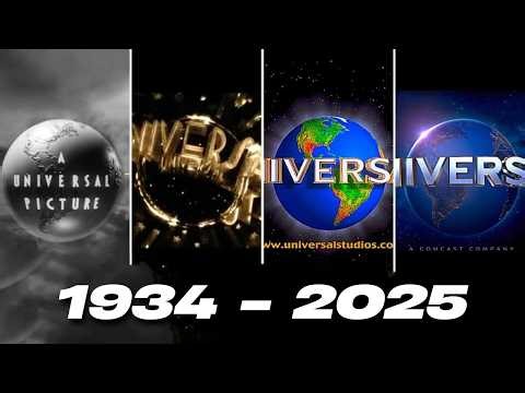 Evolution of the Universal Pictures Logo 🌍 1934 - 2025