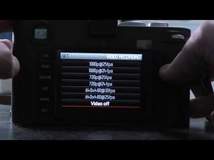 A look at the Leica M Typ 240 Menus