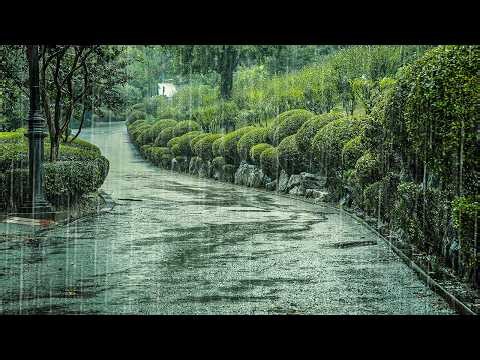 Heavy Rain Sounds for When You Can't Fall Asleep | Deep Sleep & Relaxation