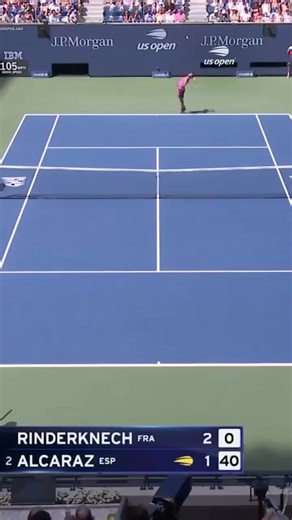 Just the craziest shot in tennis you’ll see all day 🤩 | US Open Tennis Championships