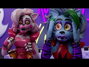 Roxanne Wolf Meets Glamrock Mangle