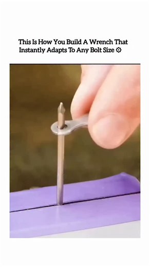 funfunny🤣 on Instagram: "This is how you can instantly build a self-adjusting wrench that perfectly adapts to any bolt size using a simple DIY hack with recycled bike chain links! Watch the incredible transformation of an ordinary tool into a universal adjustable wrench that grips the bolt's surface, reducing slippage and preventing rounded edges. The ingenious mechanism turns adaptability into a deceptively simple piece of hardware, perfect for mechanics, DIY enthusiasts, and tool collectors.