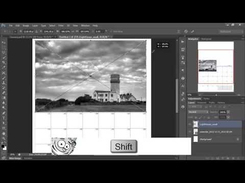 Making An Easy Photo Calendar in Photoshop