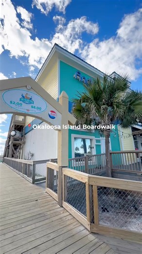 Take a stroll through the Okaloosa Island Boardwalk, where beachfront dining, live entertainment, and unforgettable Gulf views come together 🌊 #okaloosaisland #destinfwb #fishing #destin #destinflorida #travel #thingstodo #fortwaltonbeach | Compass Resorts