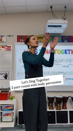 M O L L I E teaches M U S I C 🎶 on Instagram: "Saw this awesome warm up from @dr.korskolen and modified the body percussion for my elementary singers. They LOVED it! 🎵 #choir #elementarymusic #musicteacher #elementarymusic #teacher"