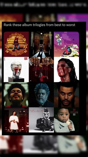 Rank These 4 Album Trilogies — Kanye, Young Thug, The Weeknd, Lil Wayne