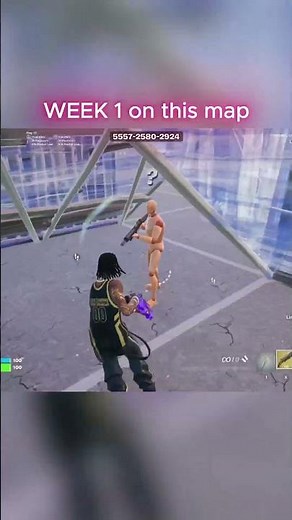 IMPROVE in ONLY 1 WEEK on this map 🤯 #fortnite #shorts