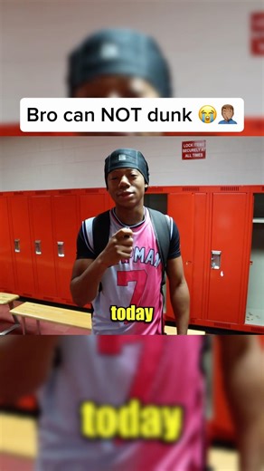 Bro can NOT Dunk! 🤦🏽‍♂️ #basketball #hoops #ballislife