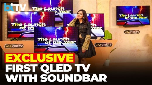 Vu Televisions Launches VU VIBE QLED TV With Integrated Soundbar For Voice Clarity