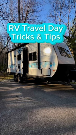 RV travel days can be exciting, but they can also be stressful. As a full-time RVer, I have experienced hundreds of RV trips. Here are a few ways to make your RV travel days safer, easier, and more fun! What are your favorite ways to stay entertained on RV road trips? #rvtravel #rvroadtrips #rving #rvtrip #rvtips | Travels with Ted Blog