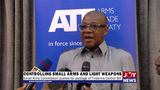 2.4K views · 50 reactions | Controlling small arms and light weapons: Small Arms Commission pushes for passage of Firearms Control Bill. #JoyNews | JoyNews | Facebook