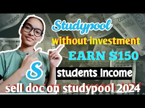 HOW TO EARN BY SELLING NOTES ON STUDYPOOL 💸||FULL PROCEDURE EXPLAINED|| EARN INCOME