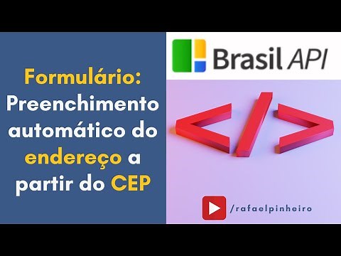 Preenchimento automático do endereço a partir do CEP usando HTML + JavaScript + BrasilAPI