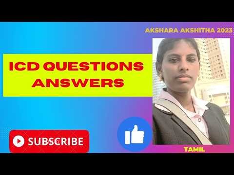 ICD Questions answers