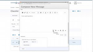 Send an Email Using D2L