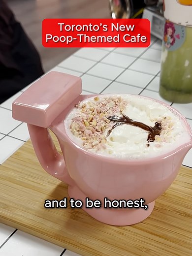 We checked out this new poop-themed cafe and no, it didn't stink!😉💩 #tiktoktoronto #torontotiktok#toronto #torontoontario#torontolife #torontocafe #torontocafes #poopcafe #poopcafetoronto #yyz #torontofoodie #torontofood #fyp #foryou 📍 Poopalicious Cafe - 1355 St. Clair West
