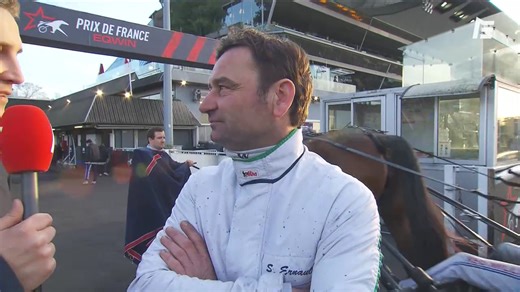 🎙️ " Ce n'est pas un vrai faux pas, nous avions tout misé sur l'Amérique et Josh Power était certainement défraîchi après cette course" Sébastien Ernault revient sur la performance de Josh Power dans le Prix de France Eqwin-Amérique Races (Gr. 1) ⤵️ | Equidia