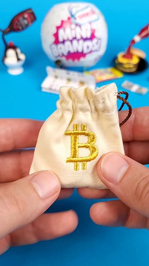 The Mini Brands Bitcoin Bag Is Real! #minibrands #bitcoinbag #rareminibrands