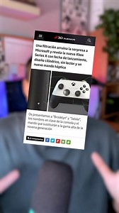 La NUEVA XBOX se ha FILTRADO 🤯 ¿qué os parece? #videojuegos #gaming #gamer #xbox #xboxseriesx #microsoft #noticias #noticiasvideojuegos #gamepass #phillspencer #3djuegos | 3DJuegos
