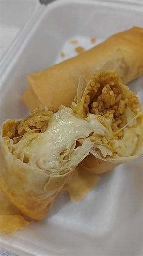 4.4K views · 17 reactions | Lam’s New Dish Cheesy Chicken Curry Rice Rolls, @ Lam’s Kitchen, Easterhouse (comes whole chopped for viewing) definitely a must try  | Lam’s Kitchen | Facebook