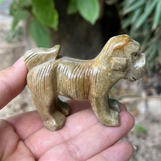 Natural Soapstone Monkey Hand Carved Desk Decor - Etsy