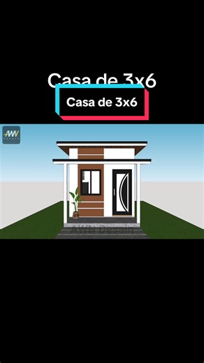Projeto Casa de 3x6: Dicas de Construção e Kitnet Moderna