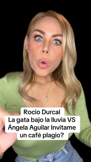 Lizeth Reyna on Instagram: "Ángela Aguilar y su ‘nueva’ canción… que Rocío Dúrcal ya había cantado hace décadas 🤭. Cuando no hay inspiración, se recurre al copia y pega musical 🎶☕️ #InvítameUnPlagio #OpiniónSinFiltro #Farándula #AngelaAguilar #LizethReyna"